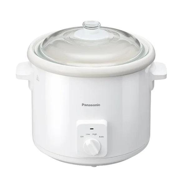 Panasonic 5L Capacity, 3 Heat Settings Slow Cooker - NF-N51AWTZ